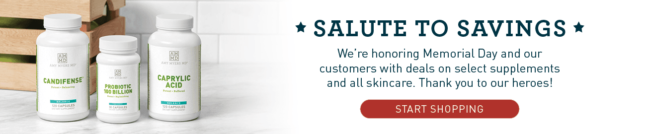 Salute to Savings. We're honoring Memorial Day and our customers with deals on select supplements and all skincare. Thank you to our heroes! Start Shopping. 