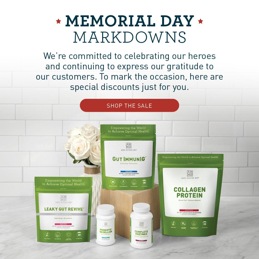 Memorial Day Markdowns. We're committed to celebrating our heroes and continuing to express our gratitude to our customers. To mark the occasion, here are special discounts just for you. Shop the Sale.