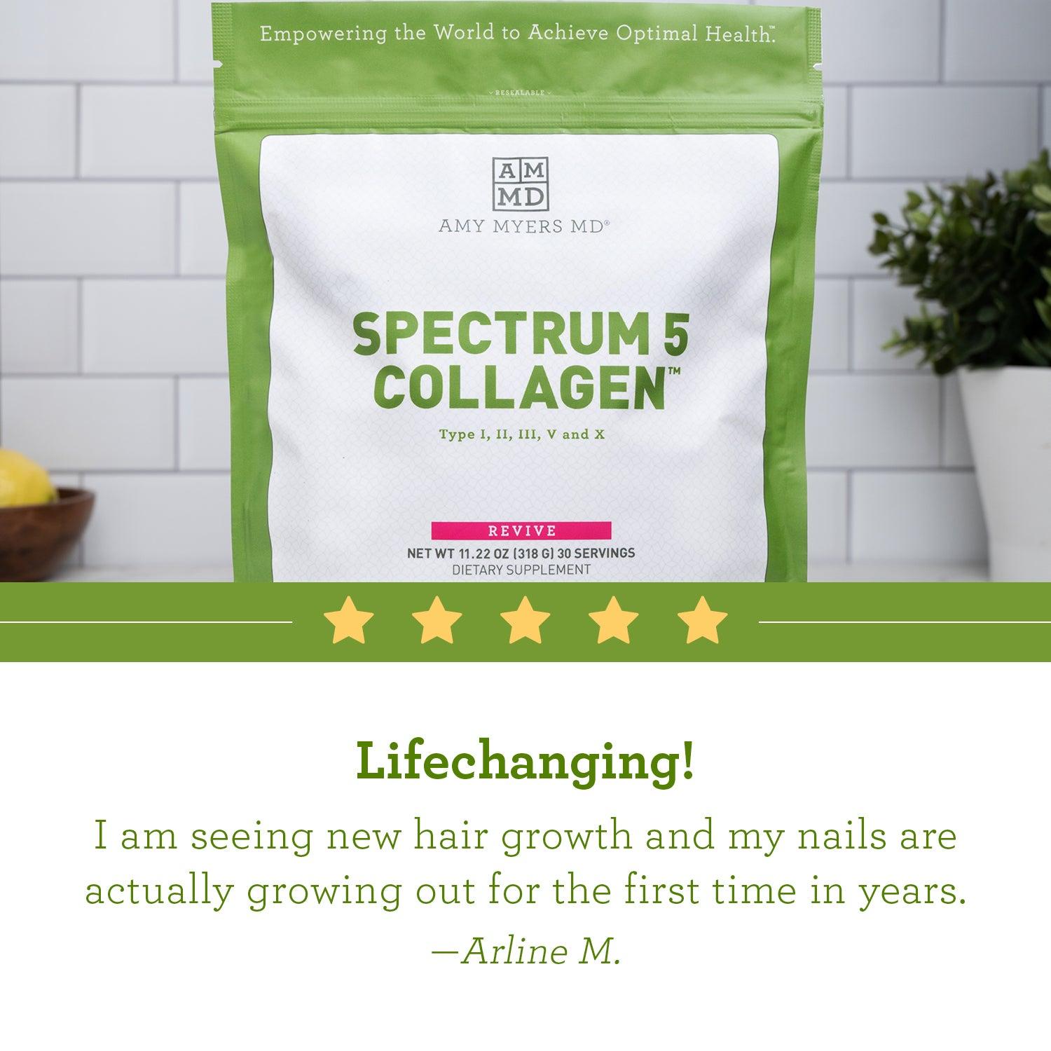 Spectrum 5 Collagen Review Image - Amy Myers MD®