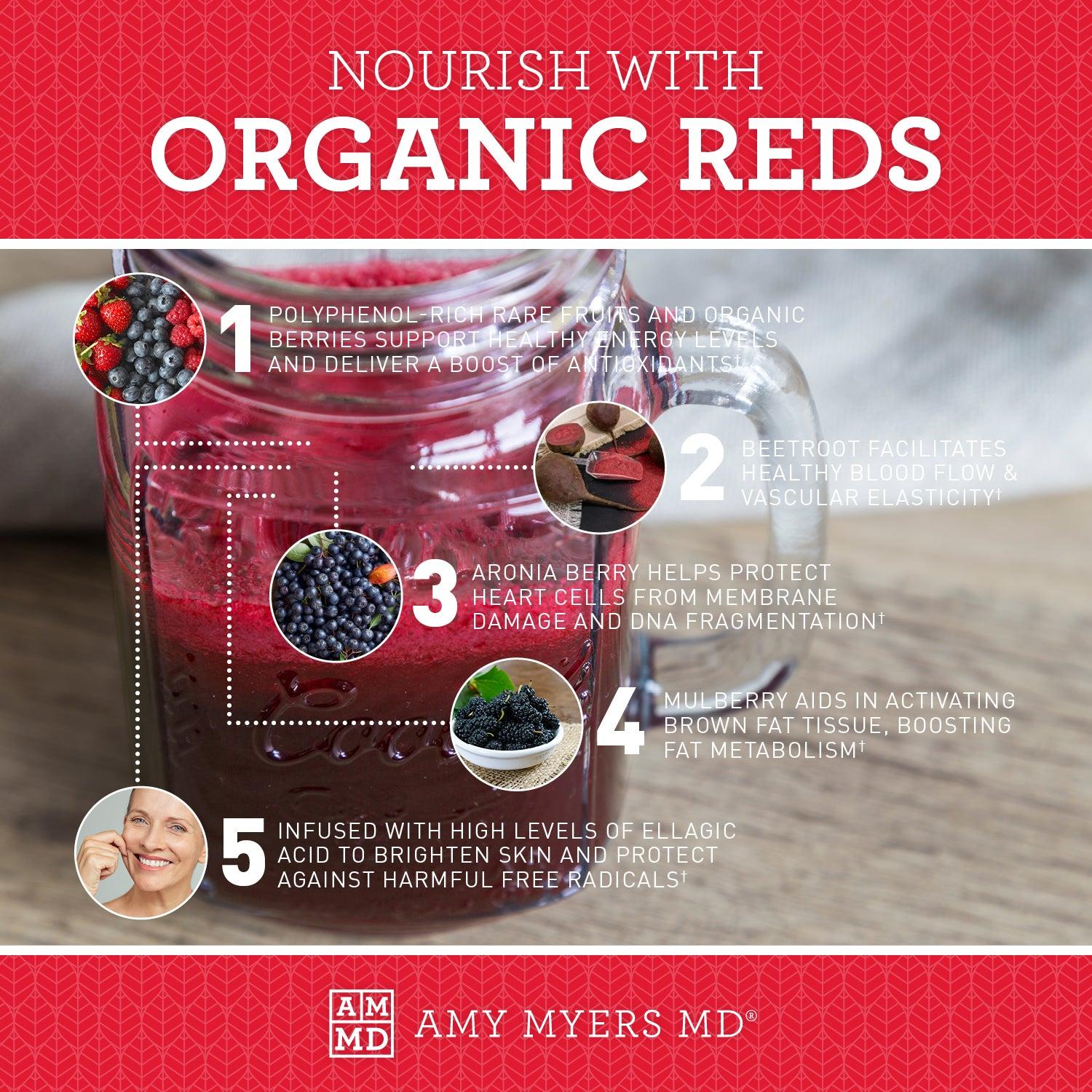 Nourish with Organic reds