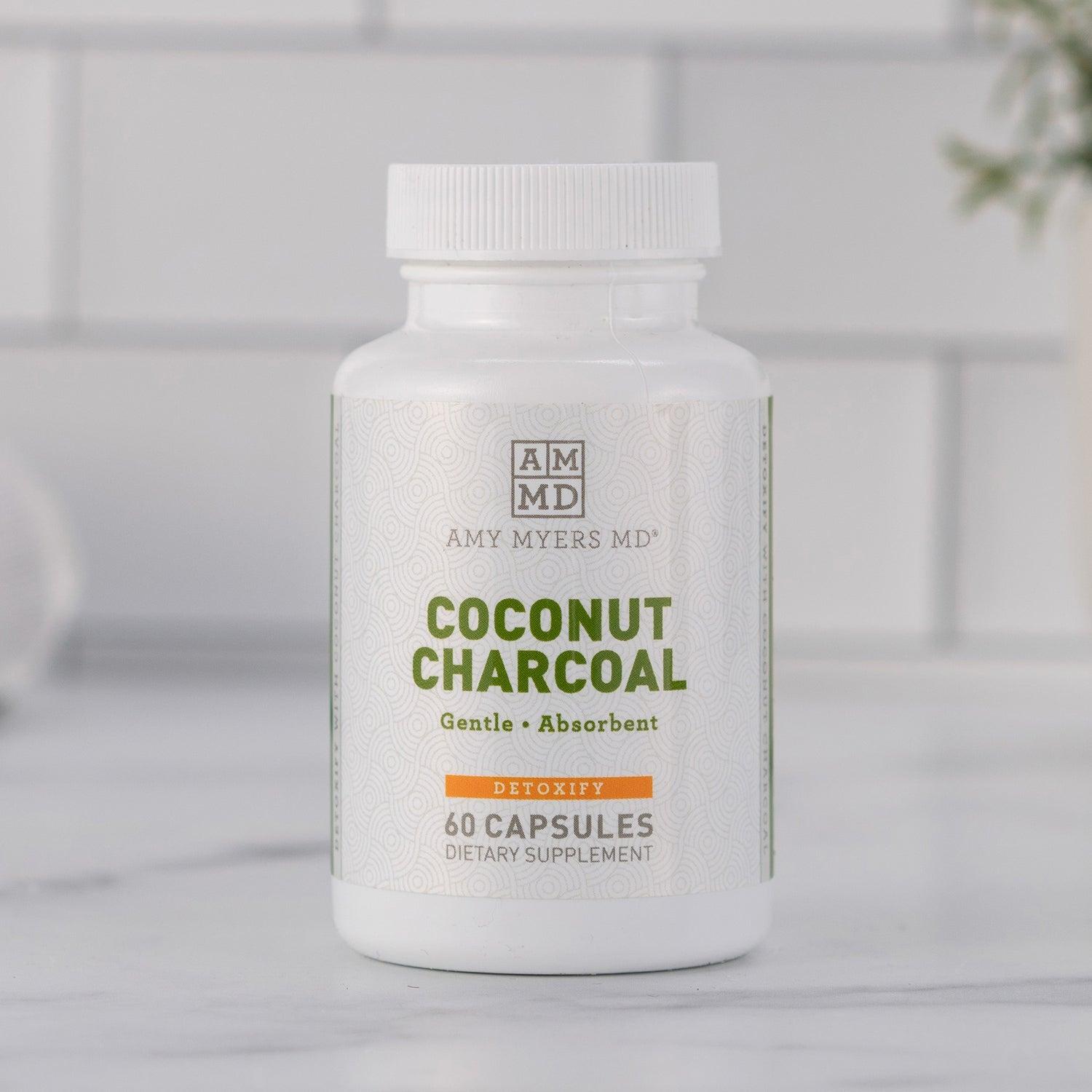 Activated coconut charcoal supplement - Amy Myers MD®