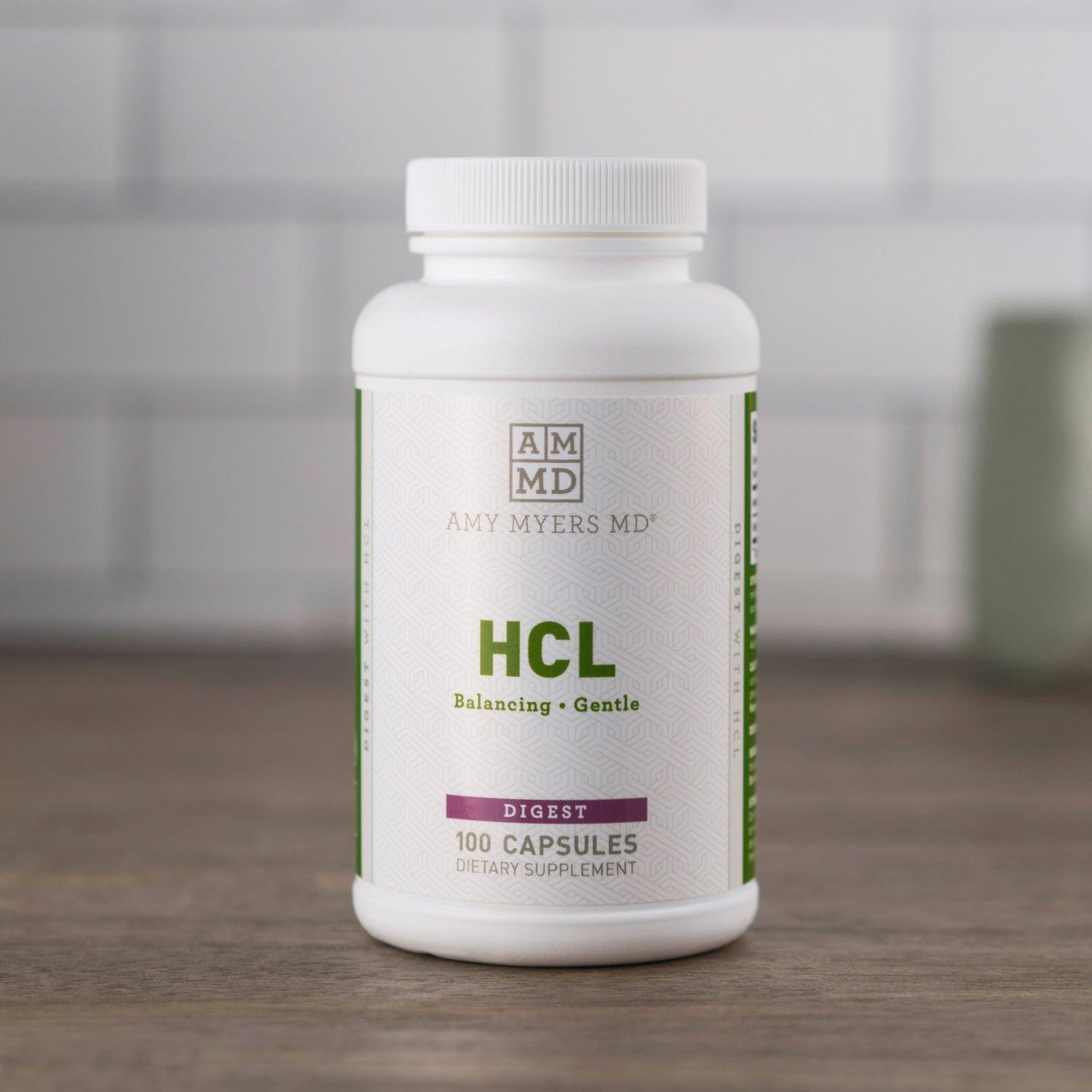 Betaine Hydrochloride (HCL) supplement capsules - Amy Myers MD®