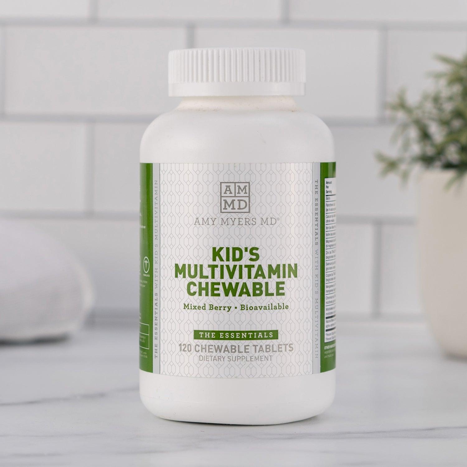 Kids Multivitamin Chewable bottle - multivitamin for kids - dietary supplement - Amy Myers MD®