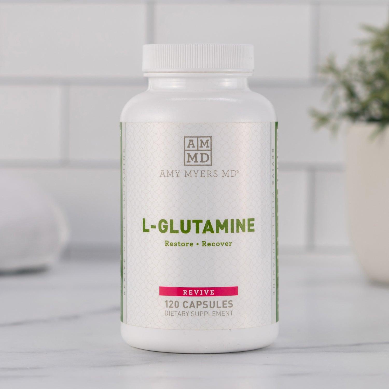 L-Glutamine Capsules for leaky gut - Amy Myers MD®