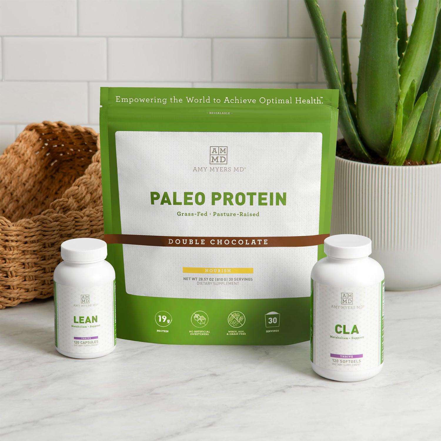 Optimal Weight Breakthrough Program - CLA, Lean, Paleo Protein, Guides - Featured Image - Amy Myers MD®