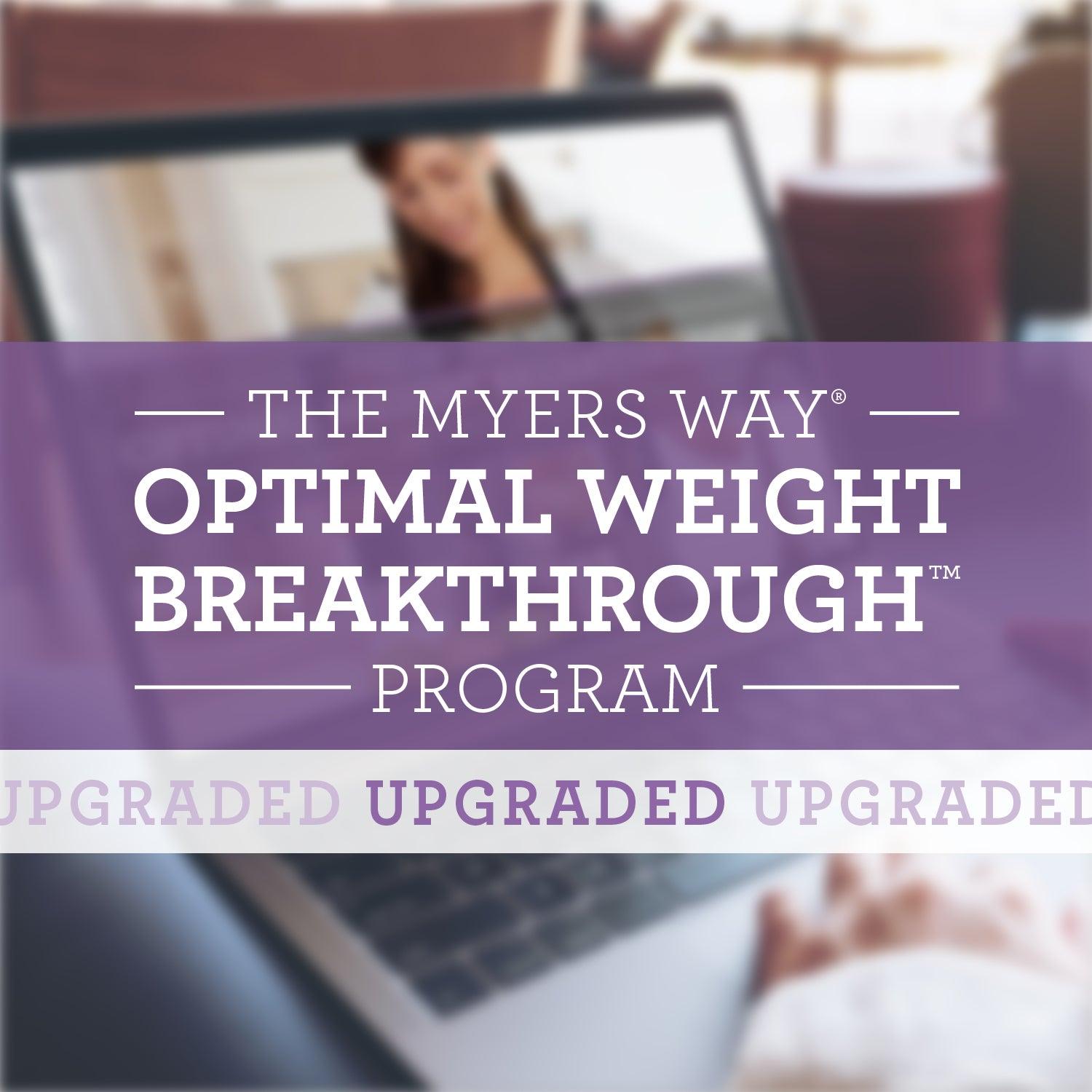 The Upgraded Optimal Weight Breakthrough Program - Featured Image - Amy Myers MD®