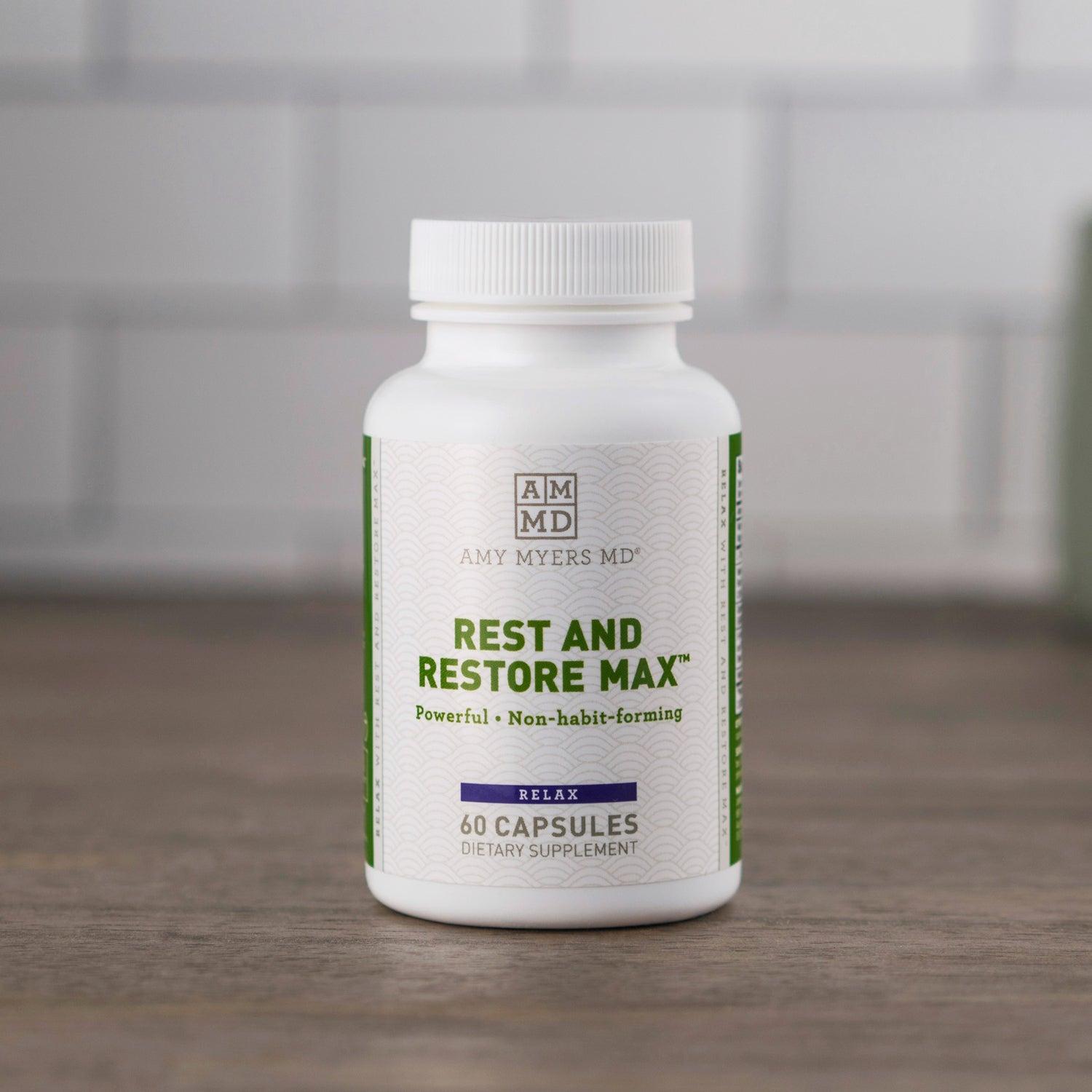 Rest and Restore MAX™ Natural Sleep Support Supplement - Amy Myers MD®
