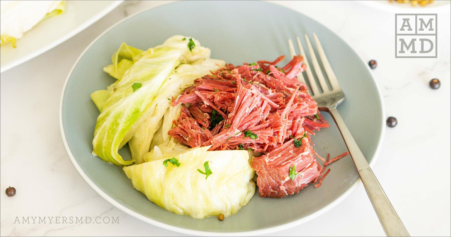 Keto Corned Beef and Cabbage