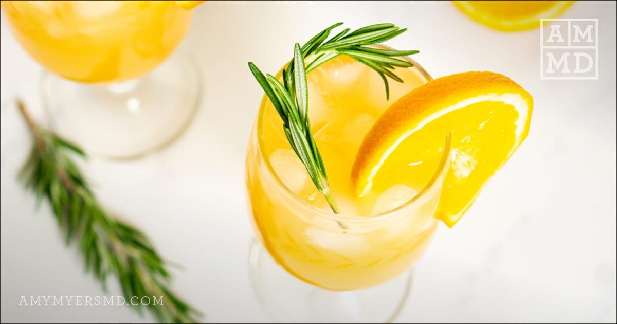 Aperol Spritz Mocktail - Amy Myers MD®