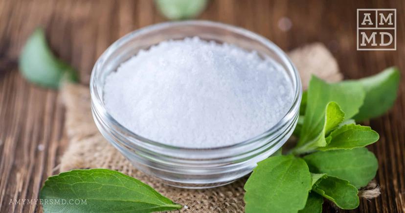 Stevia in a bowl- What Are the Benefits of Stevia Leaf - Amy Myers MD”