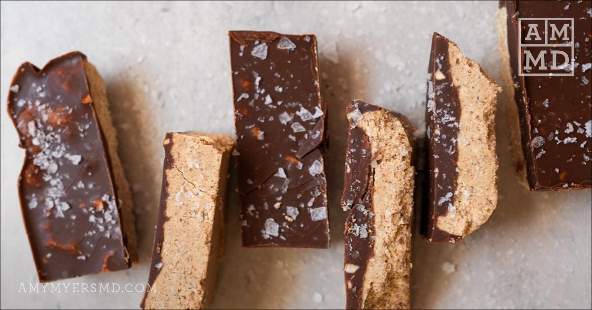 Cookie Dough Bars - Paleo Cookie Dough Bars Recipe - Amy Myers MD