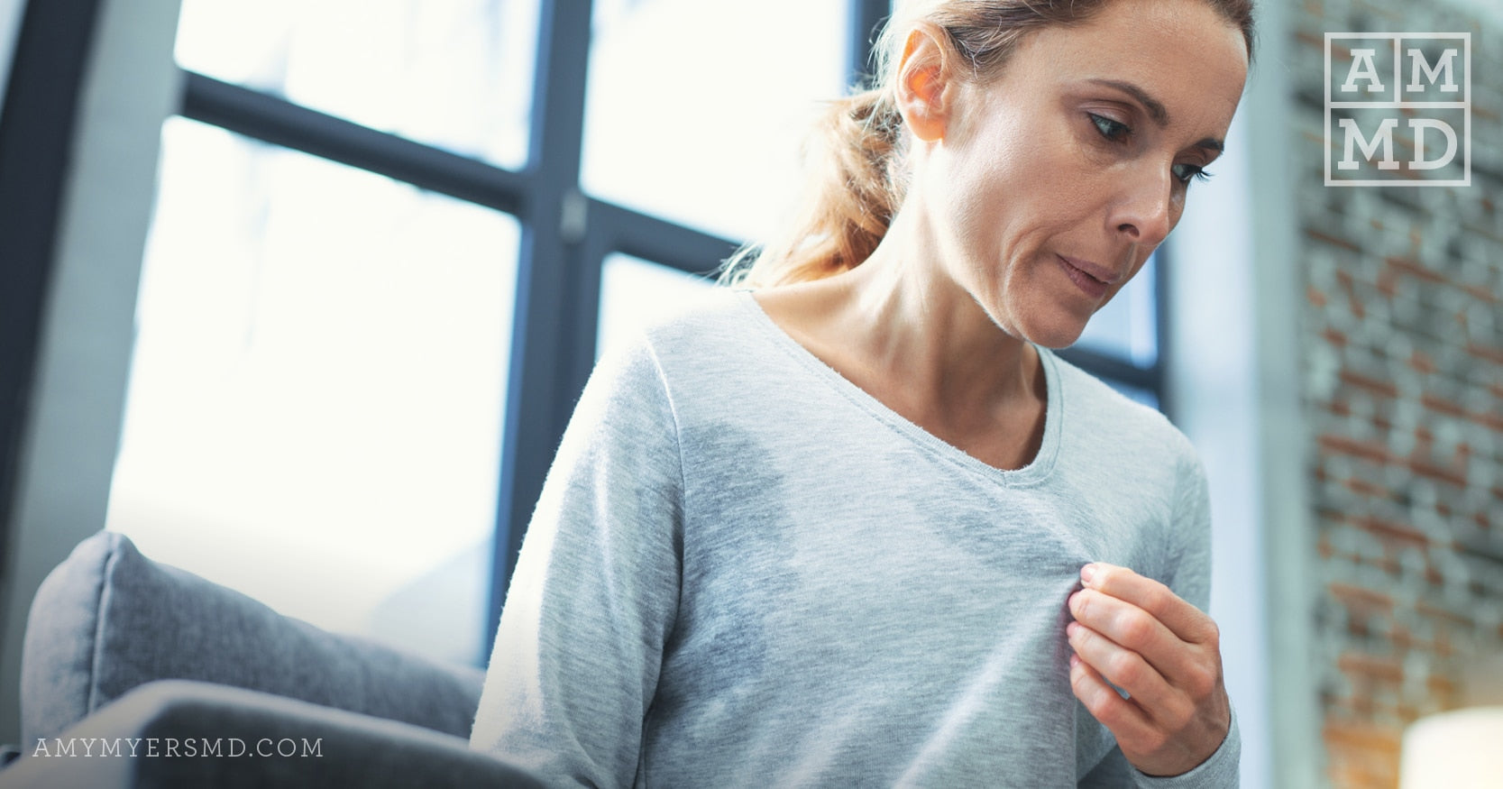 Overheated woman - The Connection of EBV and Autoimmune Disease - Amy Myers MD®