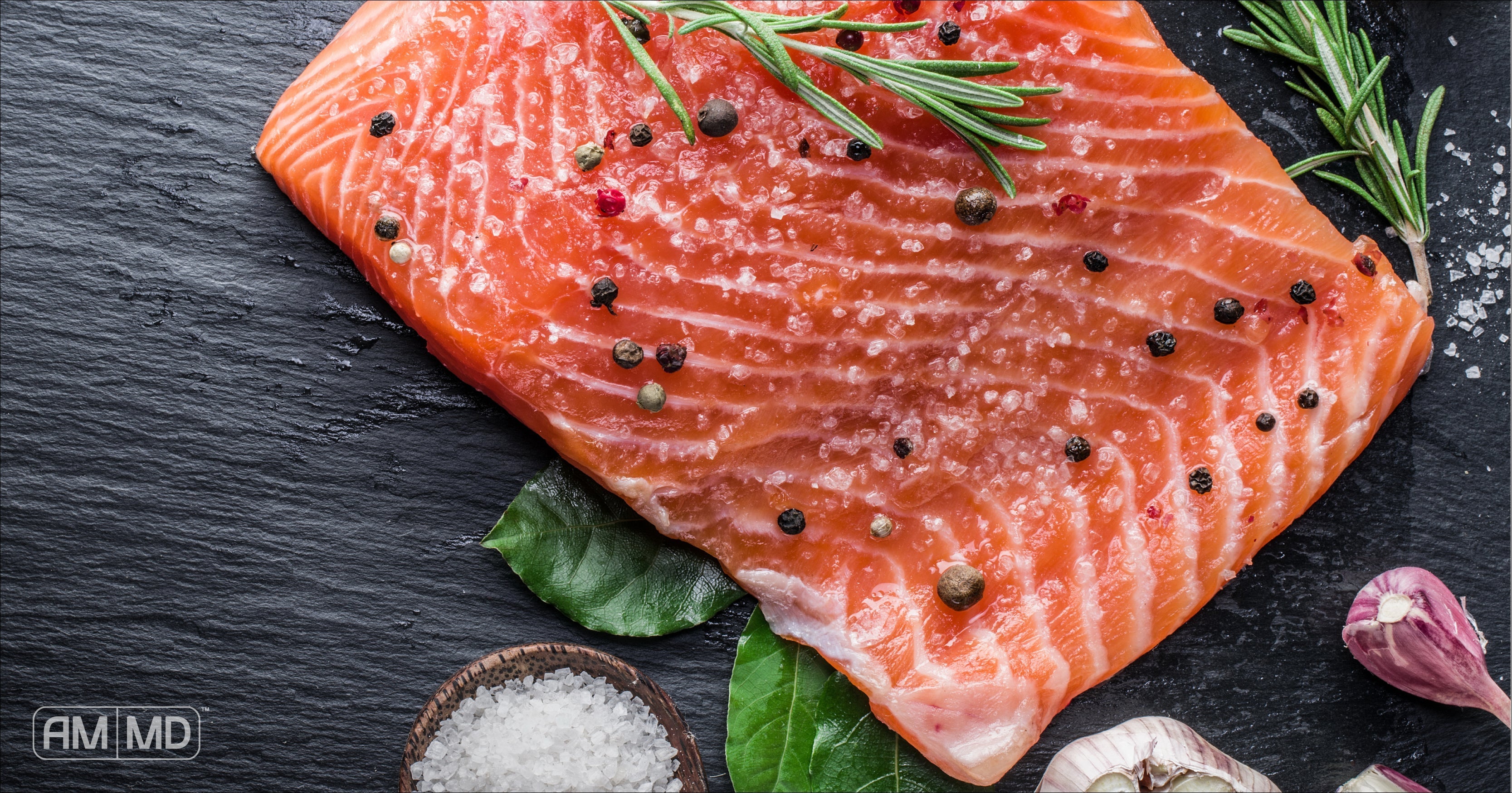 Piece of salmon - 6 Best Foods for an Autoimmune or AIP Diet - AMMD™