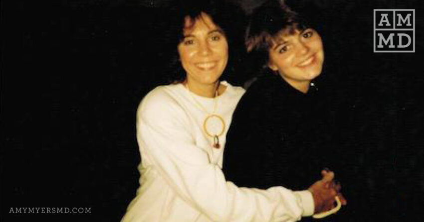 Young Amy Myers with her Mother - I Am Who I Am Because Of My Mother - Amy Myers MD®