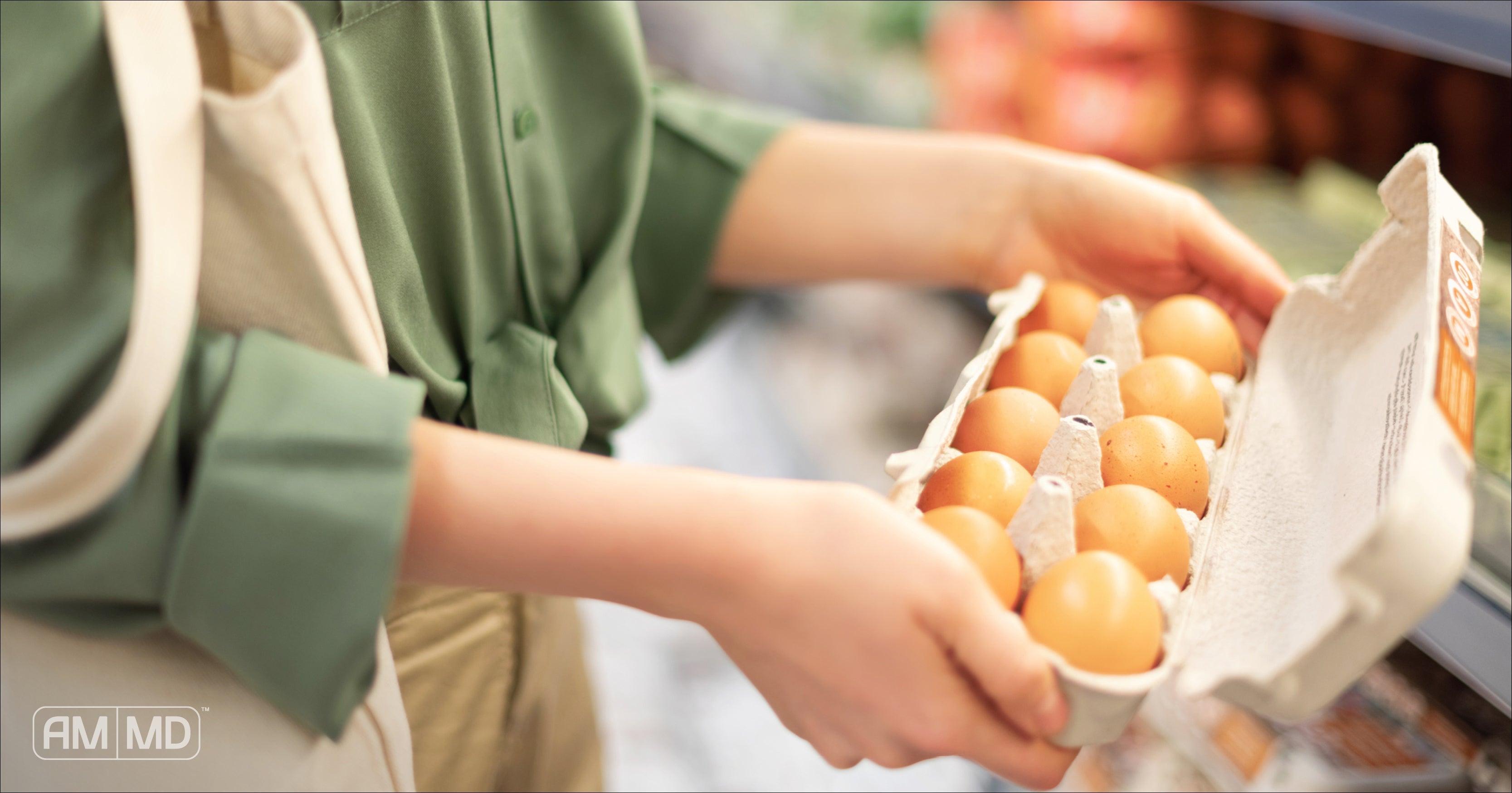 Woman holding eggs - What is an Elimination Diet and Why Should You Do One? - AMMD™