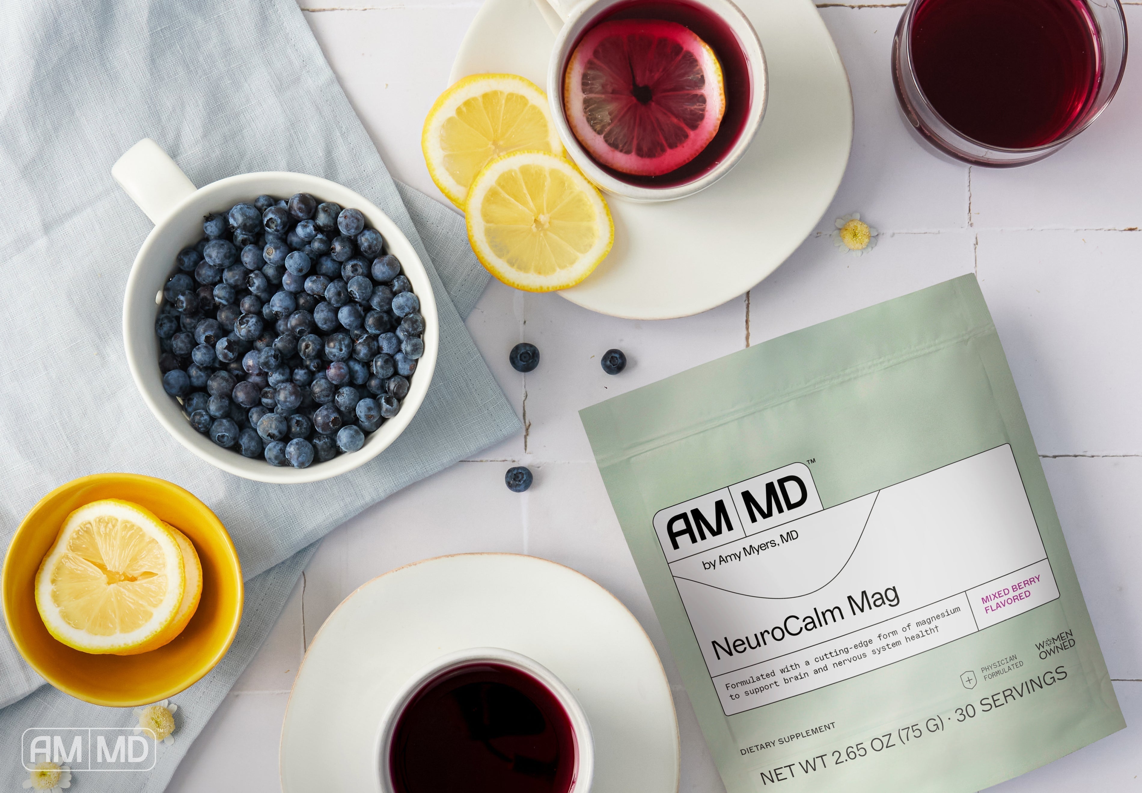 Cup of Night Time Tea with NeuroCalm Mag - AMMD™