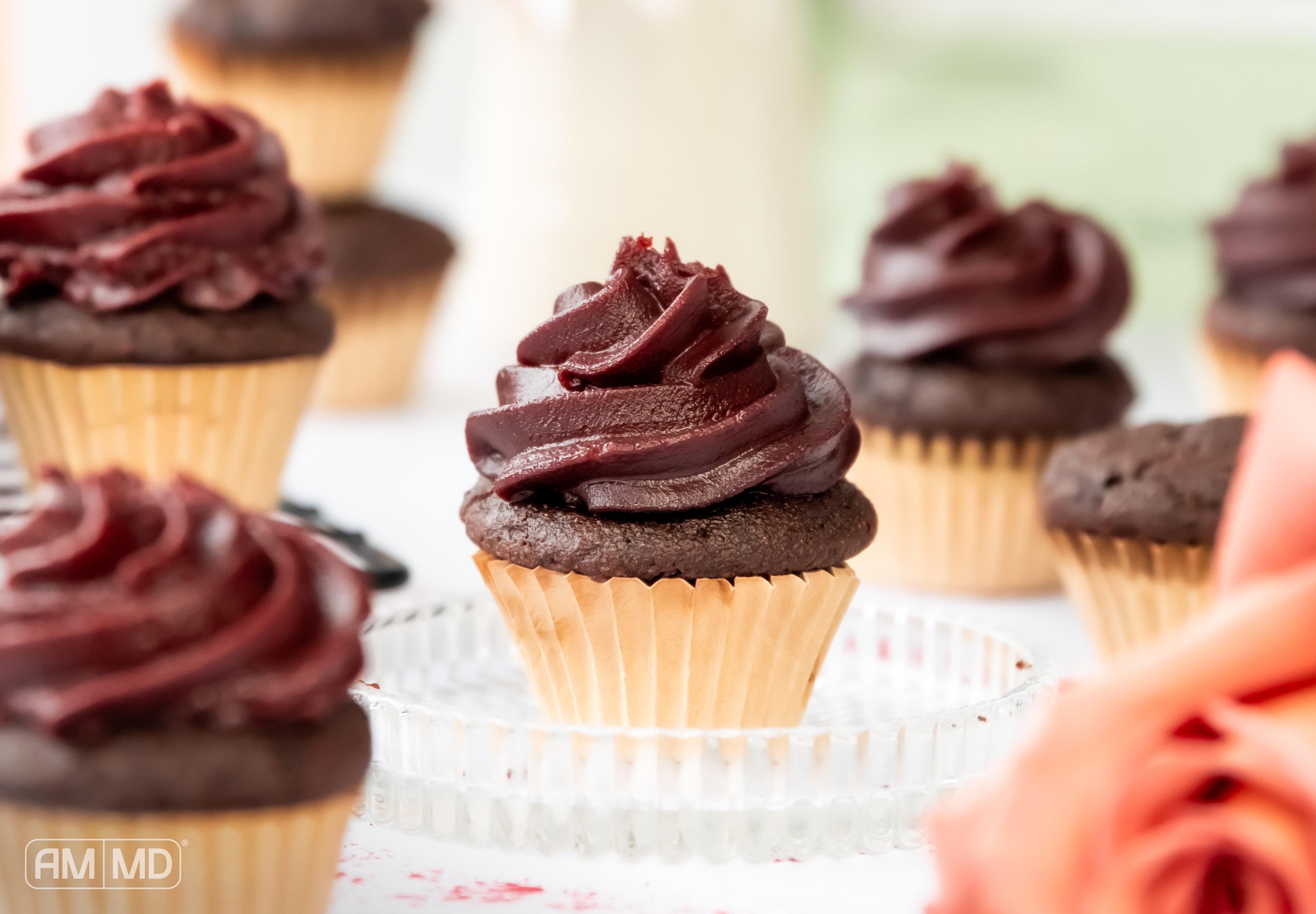 Double Chocolate Beet Cupcakes - AMMD™
