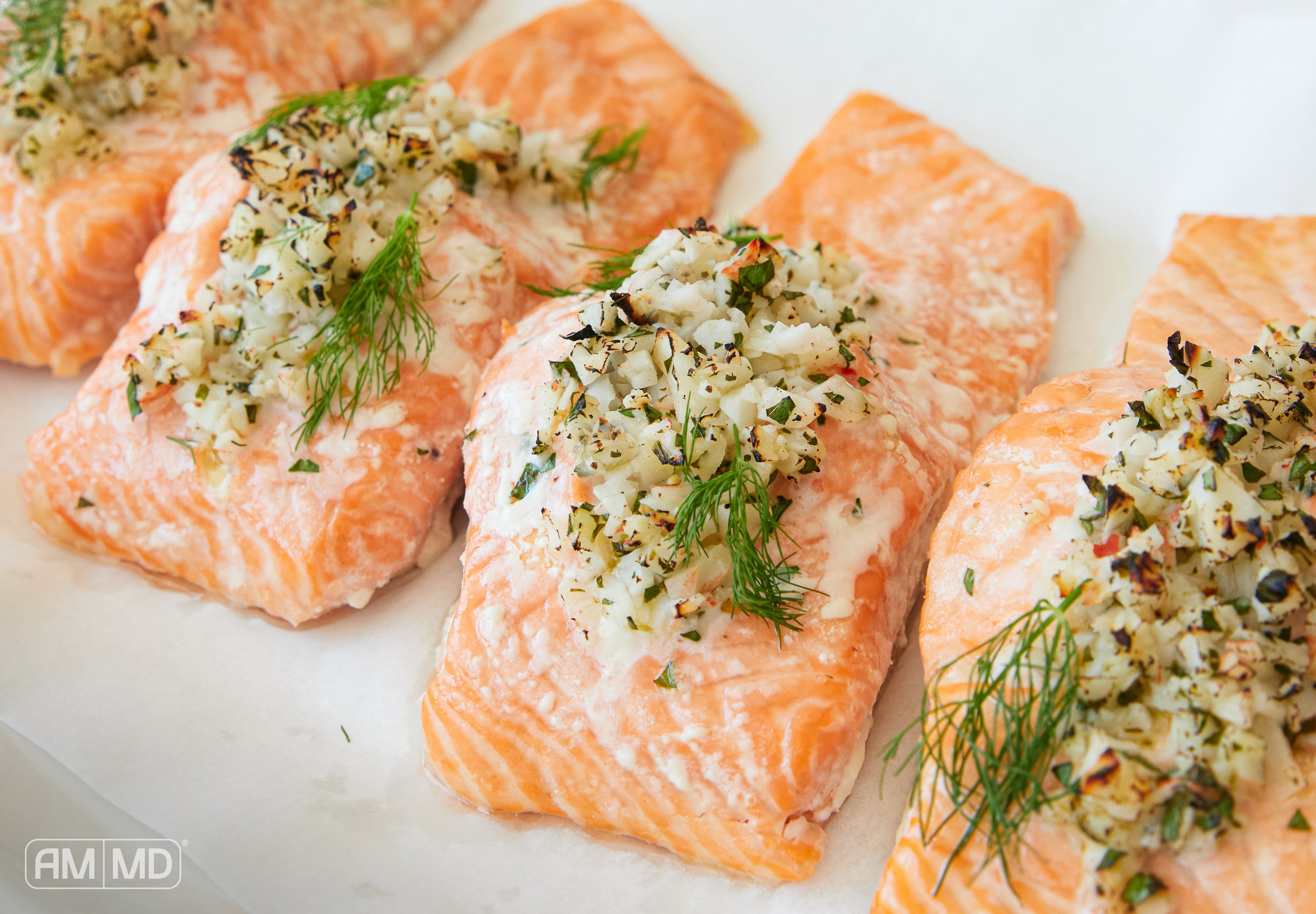 4 pieces of Crab Stuffed Salmon - AMMD™