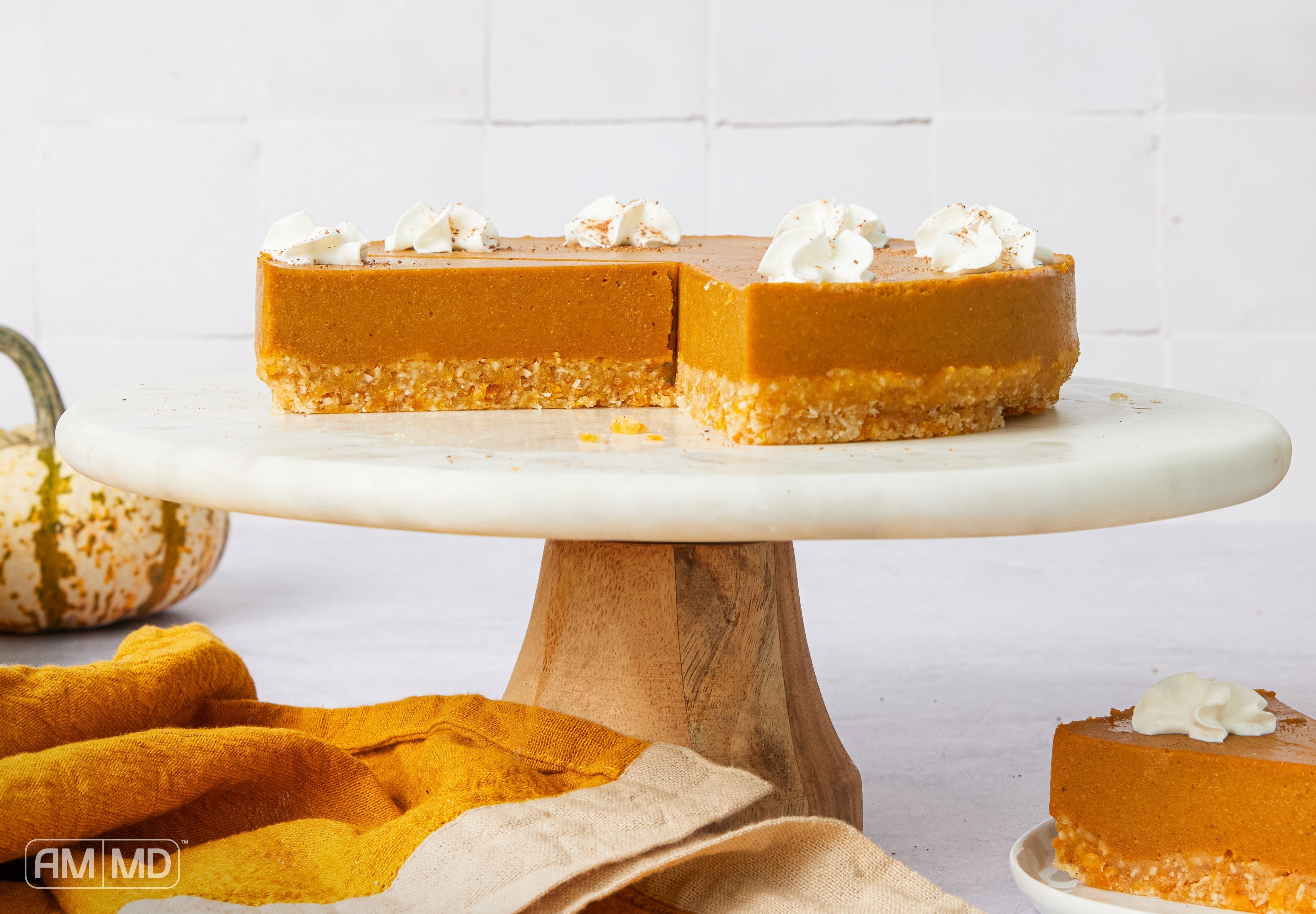 Gluten Free Pumpkin Cheesecake - AMMD™