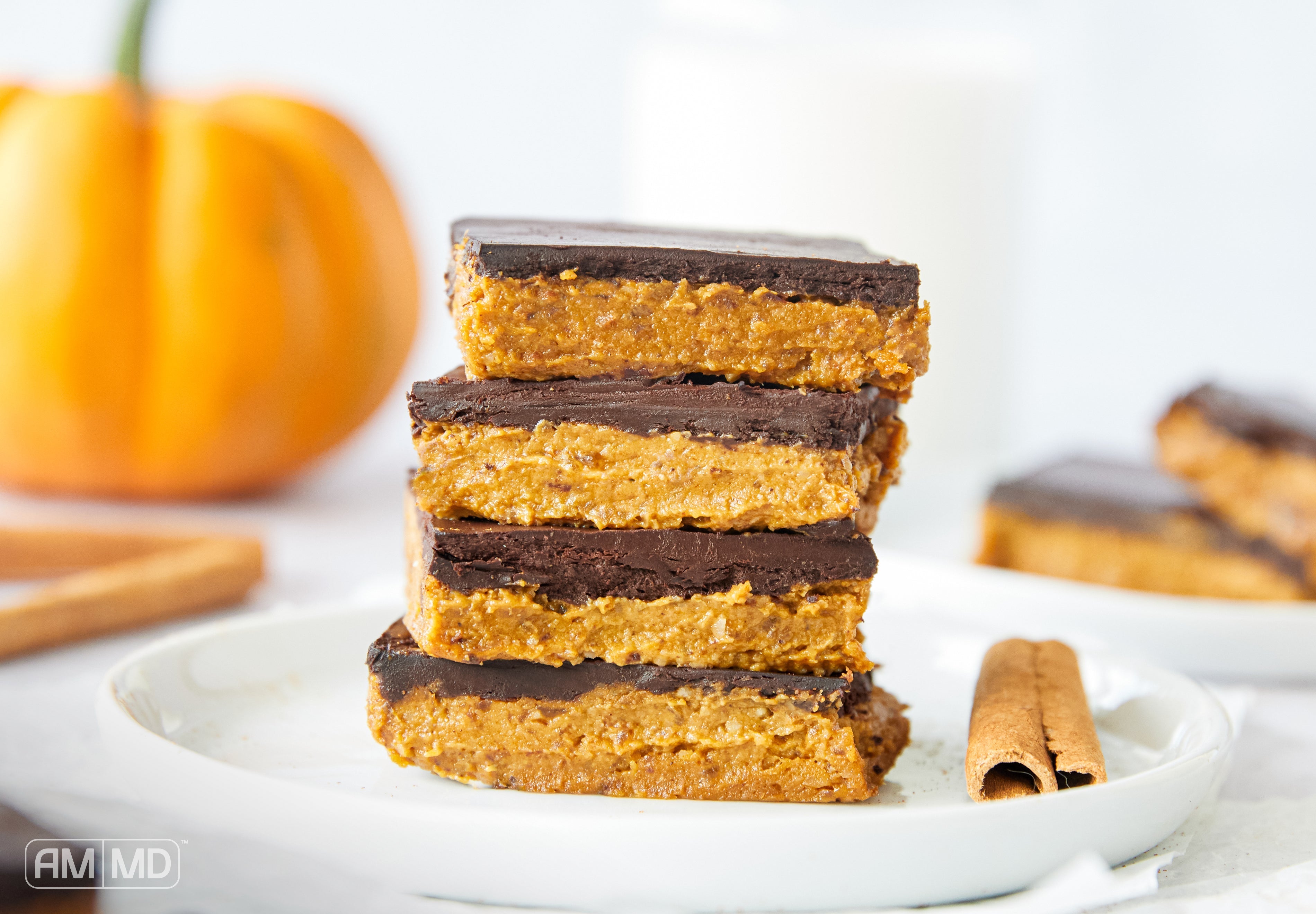 No Bake Pumpkin Bars