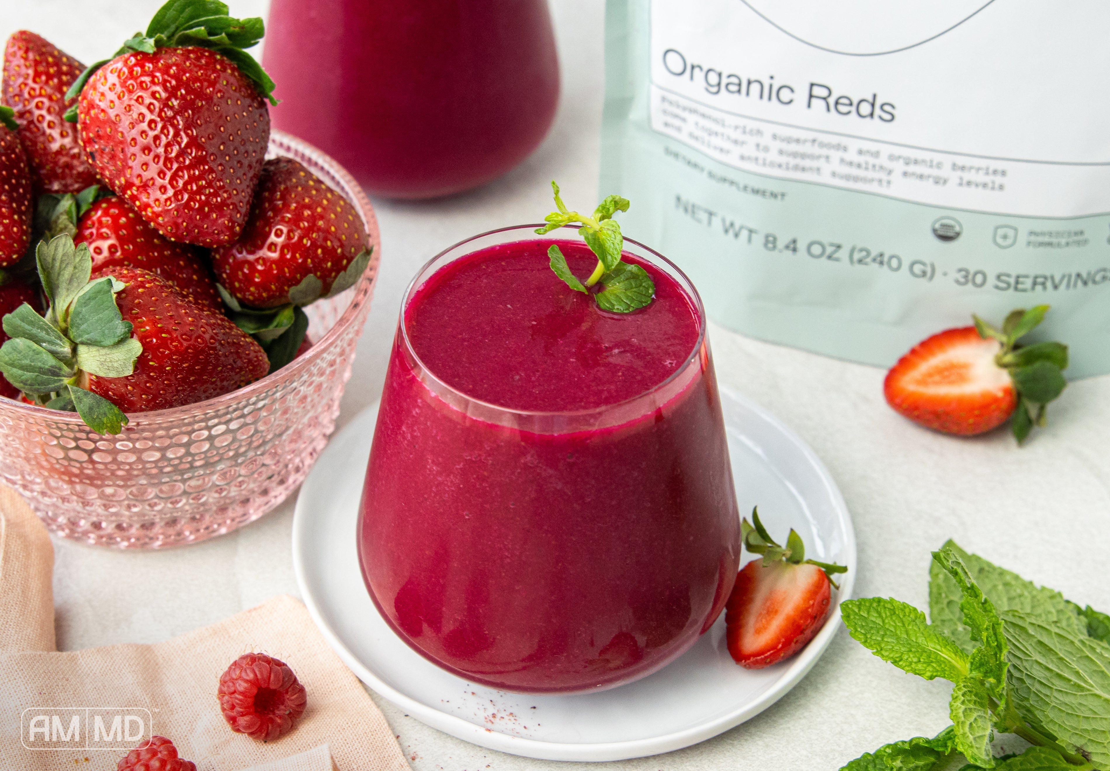 Organic Superfood Reds & Beet Smoothie - AMMD™