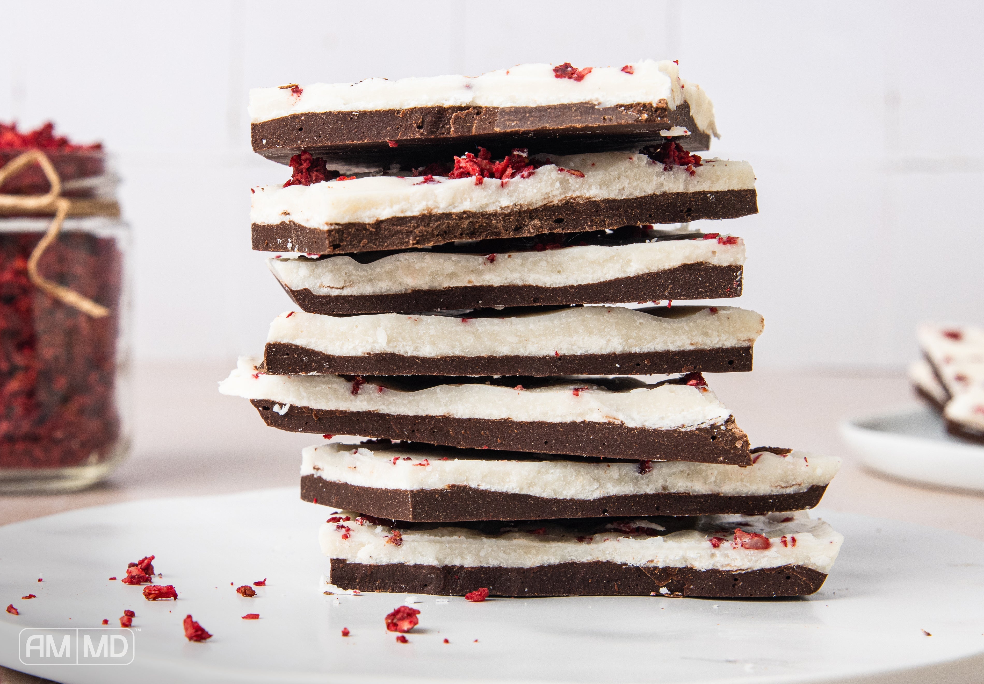 Stack of Peppermint Bark - AMMD™