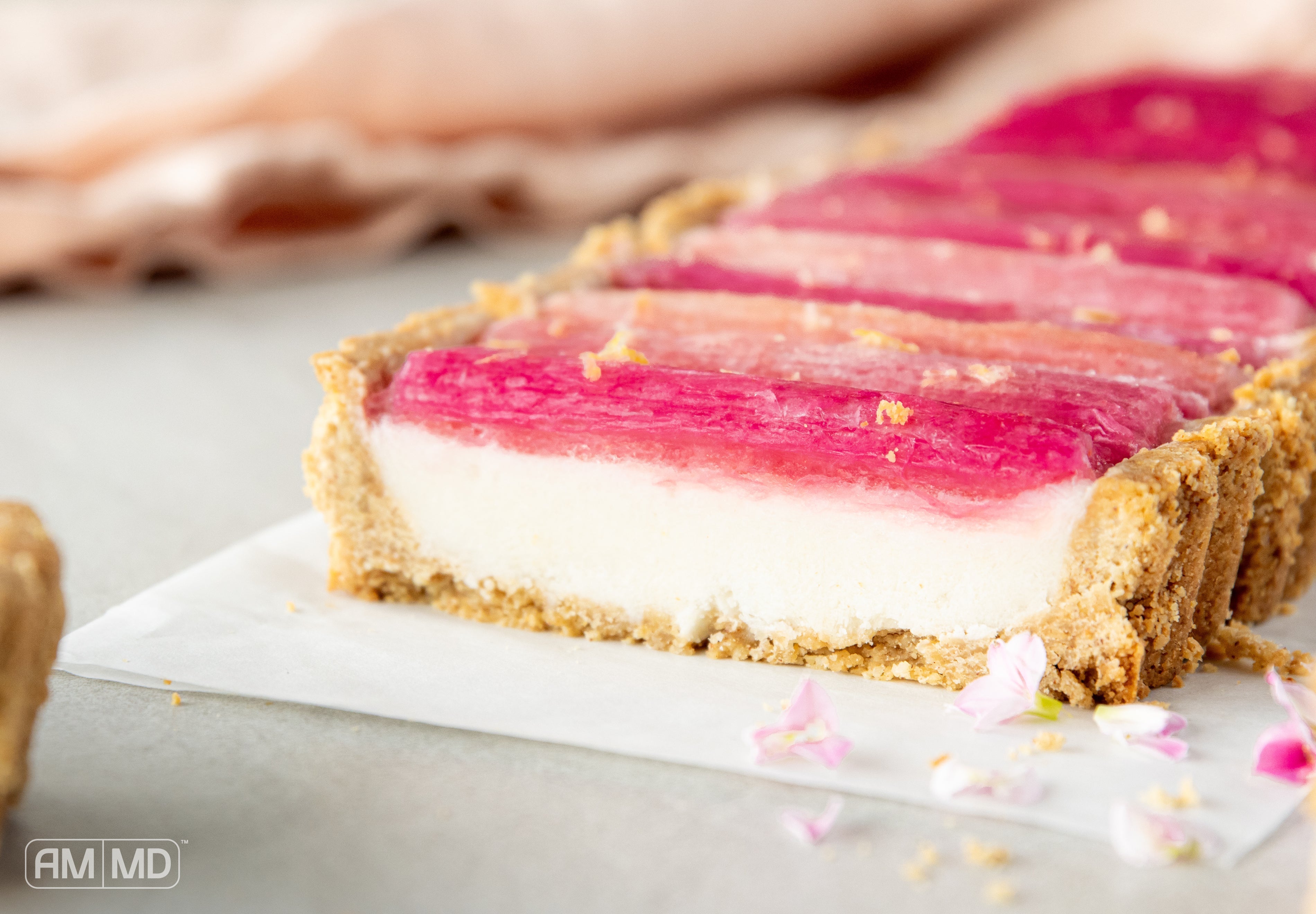 Sliced Rhubarb Tart - AMMD™